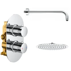 Melanie Concealed Shower Valve & Fixed Shower Head