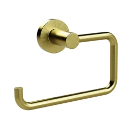 Miller Bond Toilet Roll Holder - Brushed Brass