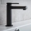 Miller Matt Black Mono Basin Mixer with Click-Clack Waste
