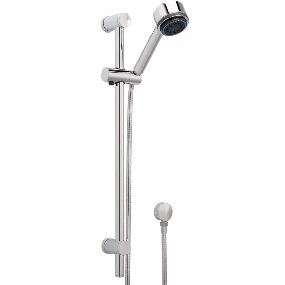 nuie Adjustable Slider Rail Kit with Outlet Elbow & Multi-Function Handset