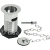 nuie Basin Waste With Brass Plug & Link Chain