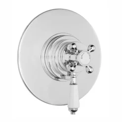 nuie Beaumont Traditional 1 Outlet Concealed Thermostatic Shower Valve