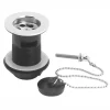 nuie Contract Basin Waste With Poly Plug & Ball Chain