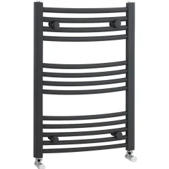 nuie Curved Ladder Rail in Anthracite - 700 x 500mm