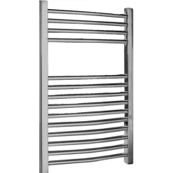 nuie Curved Ladder Rail in Chrome - 700 x 500mm