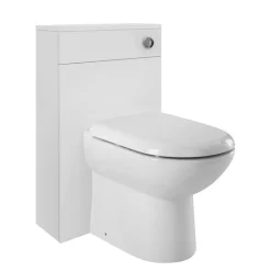 nuie Eden 500mm Back To Wall Toilet Unit - Gloss White