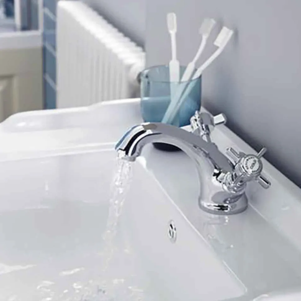 nuie Luxury Beaumont Mono Basin Mixer with Pop-Up Waste