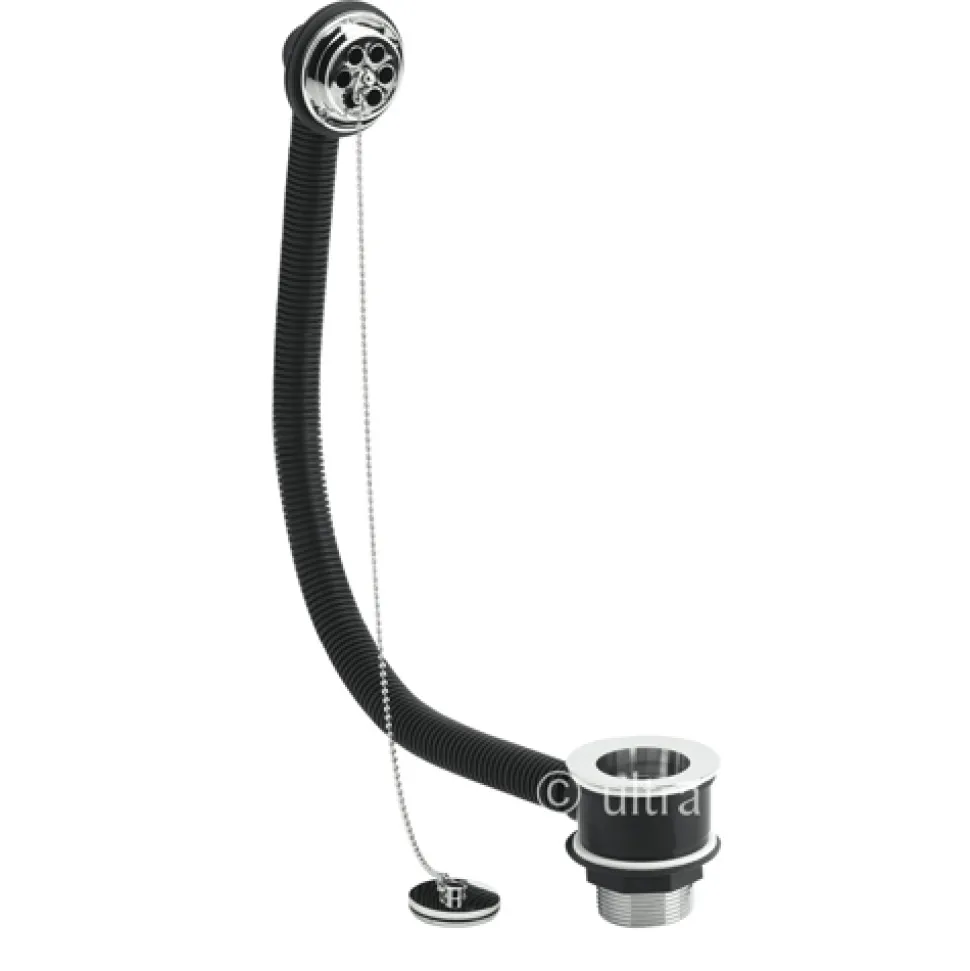 nuie Plug & Chain Bath Waste with Overflow