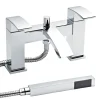 nuie Sinclair Waterfall Bath Mixer Tap with Shower Kit