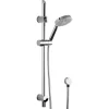 nuie Slider Rail Kit with Thin Round Handset & Wall Outlet