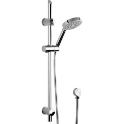 nuie Slider Rail Kit with Thin Round Handset & Wall Outlet