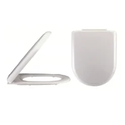 nuie Standard D-Shaped Soft Close Seat - Top Fix