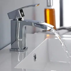 nuie Vibe Midi Waterfall Mono Basin Mixer