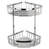 nuie Wirework Large 2 Tier Corner Basket