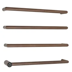 OBI Round Bar Heated Dry Electric Towel Rail
