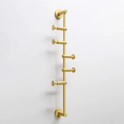 Origins Living Archer Vertical Rail with 5 Robe Hooks