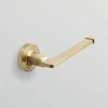 Origins Living Baxter Brushed Brass Open Toilet Roll Holder