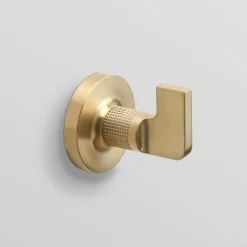 Origins Living Baxter Brushed Brass Robe Hook