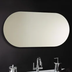 Origins Living Capsule Oval Bathroom Mirror - 500 x 1000mm