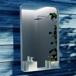 Origins Living City Mirror with Shelf 750 x 500mm