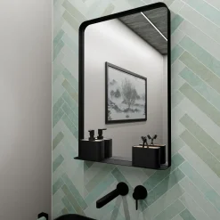Origins Living City Mirror with Shelf 750 x 500mm