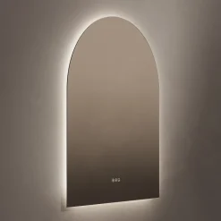 Origins Living Claris Arched LED Illuminated Mirror with Demister Pad & Colour Change Lights