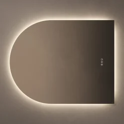Origins Living Claris Arched LED Illuminated Mirror with Demister Pad & Colour Change Lights