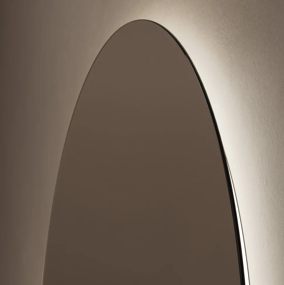 Origins Living Claris Arched LED Illuminated Mirror with Demister Pad & Colour Change Lights