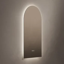 Origins Living Claris Arched LED Illuminated Mirror with Demister Pad & Colour Change Lights