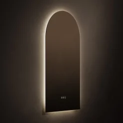 Origins Living Claris Arched LED Illuminated Mirror with Demister Pad & Colour Change Lights