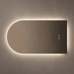 Origins Living Claris Arched LED Illuminated Mirror with Demister Pad & Colour Change Lights