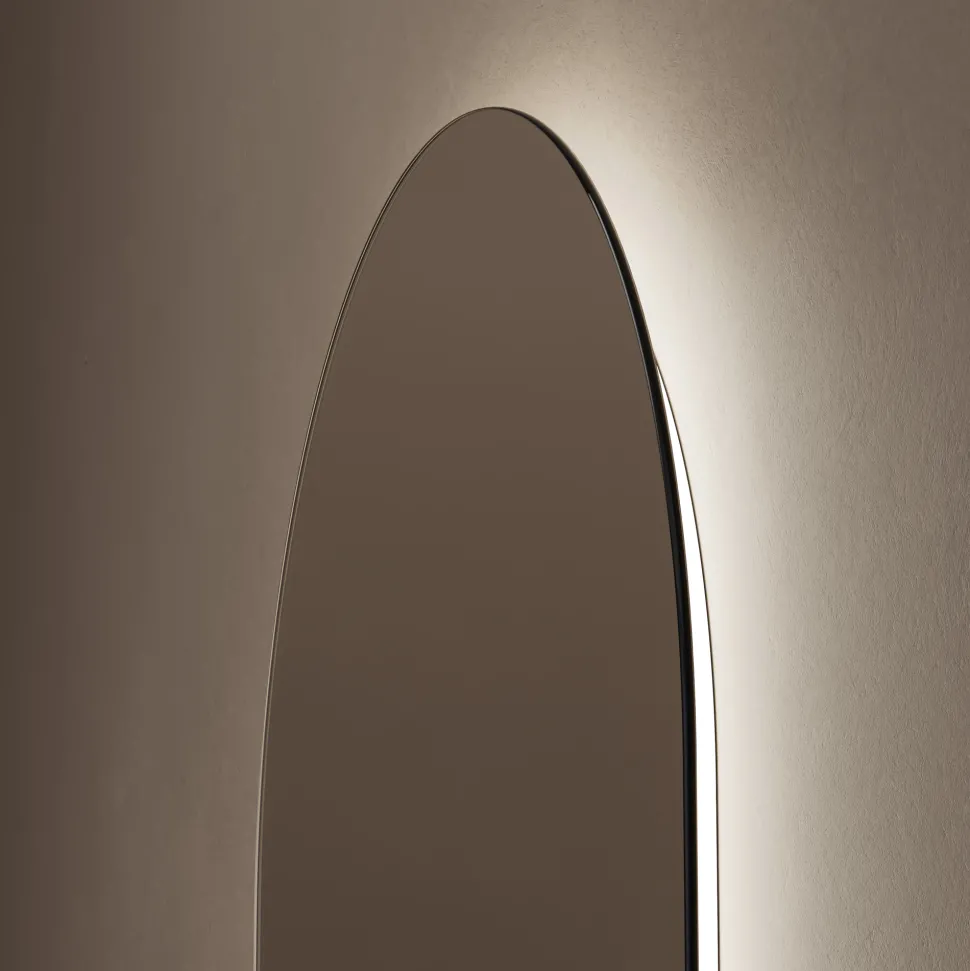 Origins Living Claris Arched LED Illuminated Mirror with Demister Pad & Colour Change Lights