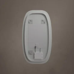 Origins Living Claris Barrel LED Illuminated Mirror with Demister Pad & Colour Change Lights - 500 x 900mm