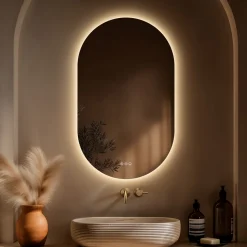 Origins Living Claris Capsule LED Illuminated Mirror with Demister Pad