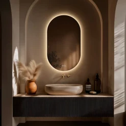 Origins Living Claris Capsule LED Illuminated Mirror with Demister Pad