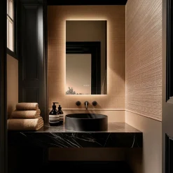 Origins Living Claris Rectangular LED Illuminated Mirror with Demister Pad & Colour Change Lights