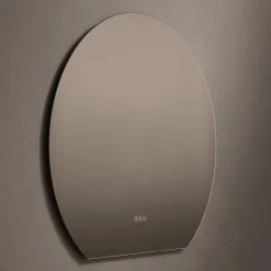 Origins Living Claris Round Cut LED Illuminated Mirror with Demister Pad & Colour Change Lights - 1000mm