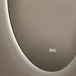 Origins Living Claris Round LED Illuminated Mirror with Demister Pad & Colour Change Lights