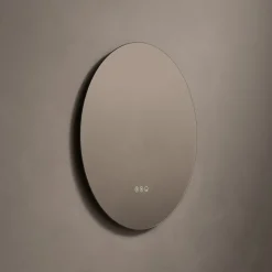 Origins Living Claris Round LED Illuminated Mirror with Demister Pad & Colour Change Lights