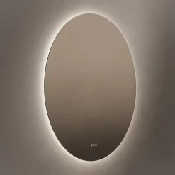 Origins Living Claris Round LED Illuminated Mirror with Demister Pad & Colour Change Lights