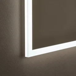 Origins Living Cleo Rectangular LED Illuminated Mirror with Demister Pad - 600 x 800mm