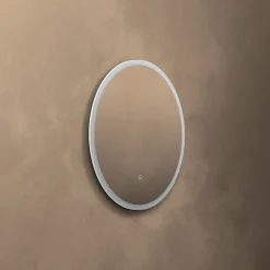 Origins Living Cleo Round LED Illuminated Mirror with Demister Pad - 600mm