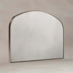 Origins Living Delphine Overmantle Arched Mirror - 1200 x 700mm