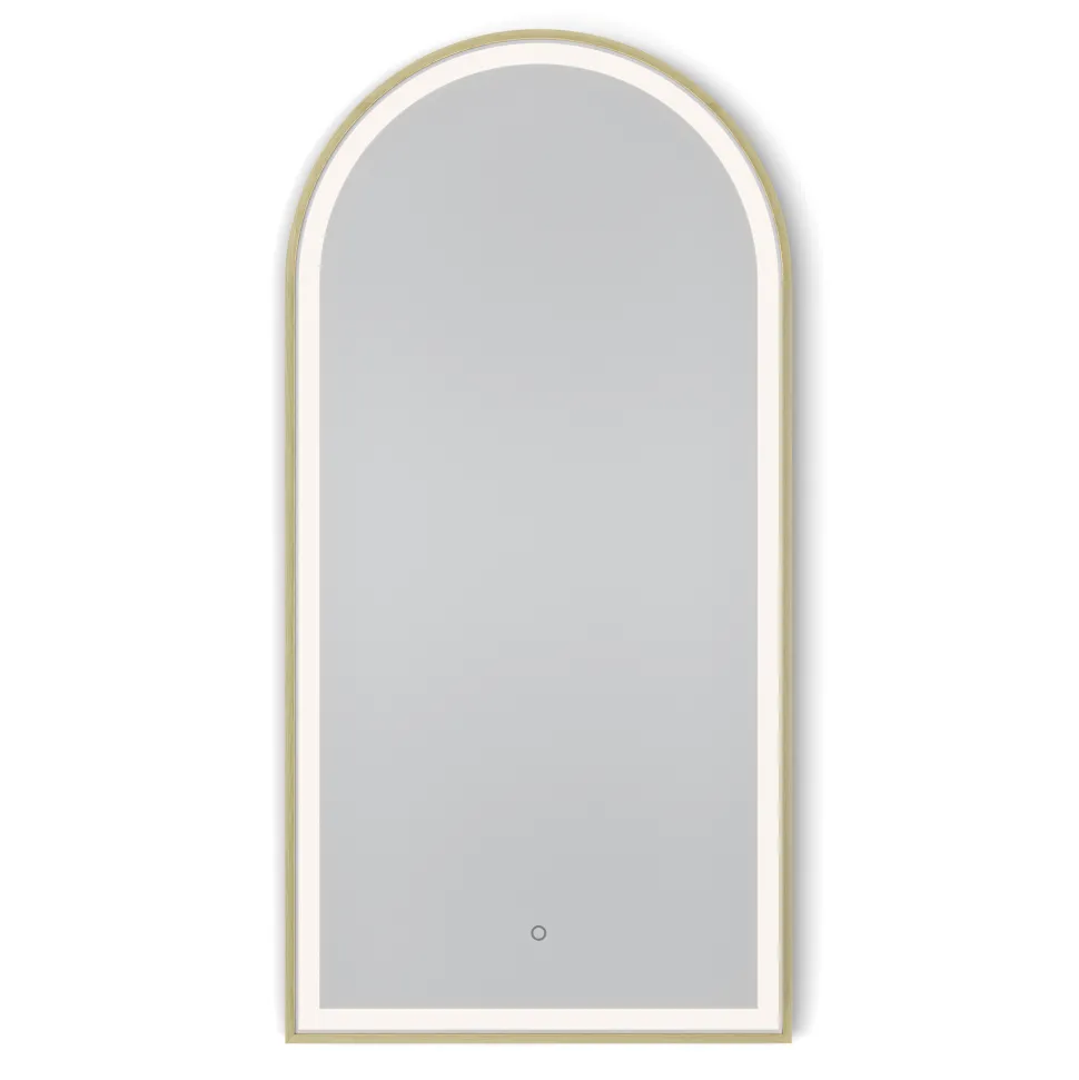 Origins Living Lomax Light Arched LED Illuminated Mirror with Demister Pad
