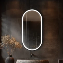Origins Living Lomax Light Capsule LED Illuminated Mirror with Demister Pad
