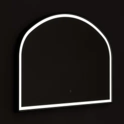 Origins Living Lomax Light Overmantle Arch LED Illuminated Mirror with Demister Pad - 1200 × 750mm