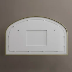 Origins Living Lomax Light Overmantle Arch LED Illuminated Mirror with Demister Pad - 1200 × 750mm