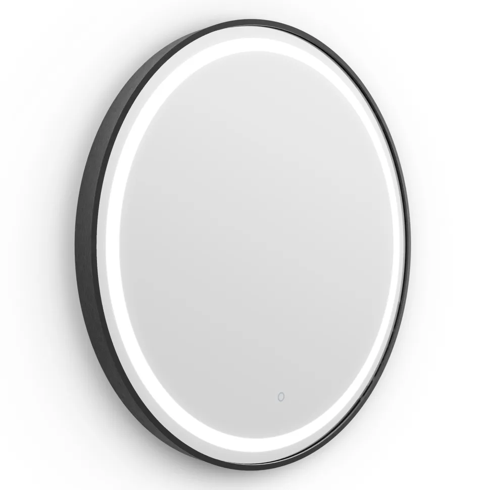 Origins Living Lomax Light Round Illuminated LED Mirror with Demister Pad - 700mm