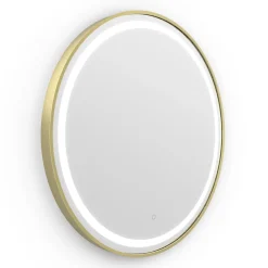 Origins Living Lomax Light Round Illuminated LED Mirror with Demister Pad - 700mm