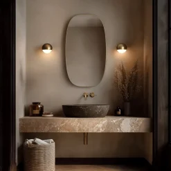 Origins Living Oslo Barrel Mirror - 450 x 800mm